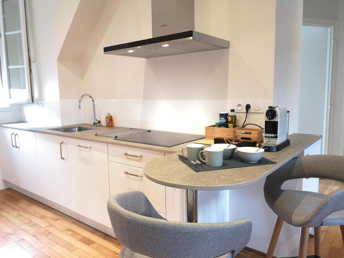 T2 Premium A Un Pas De La Gare Appartement Rennes Buitenkant foto