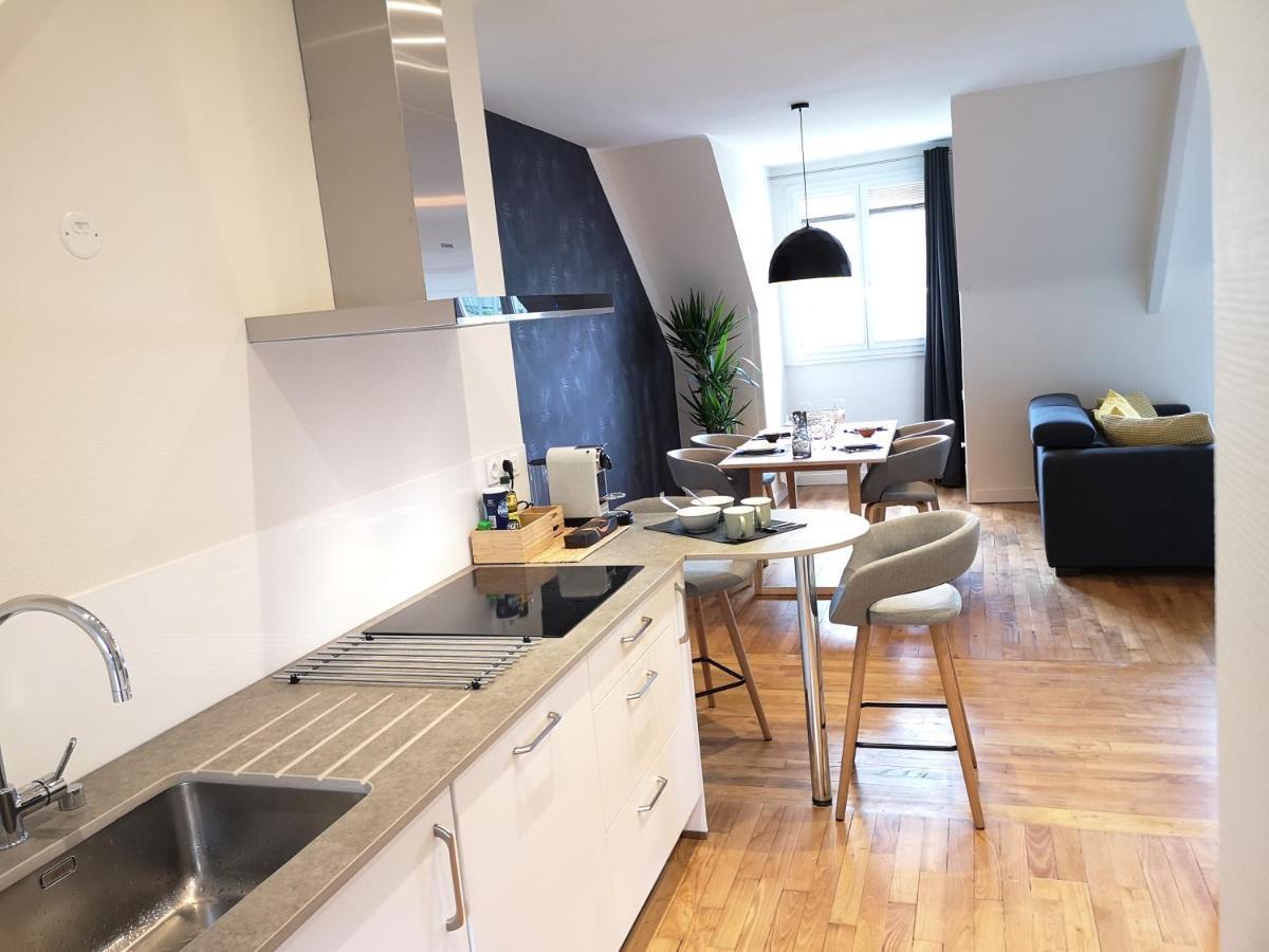 T2 Premium A Un Pas De La Gare Appartement Rennes Buitenkant foto