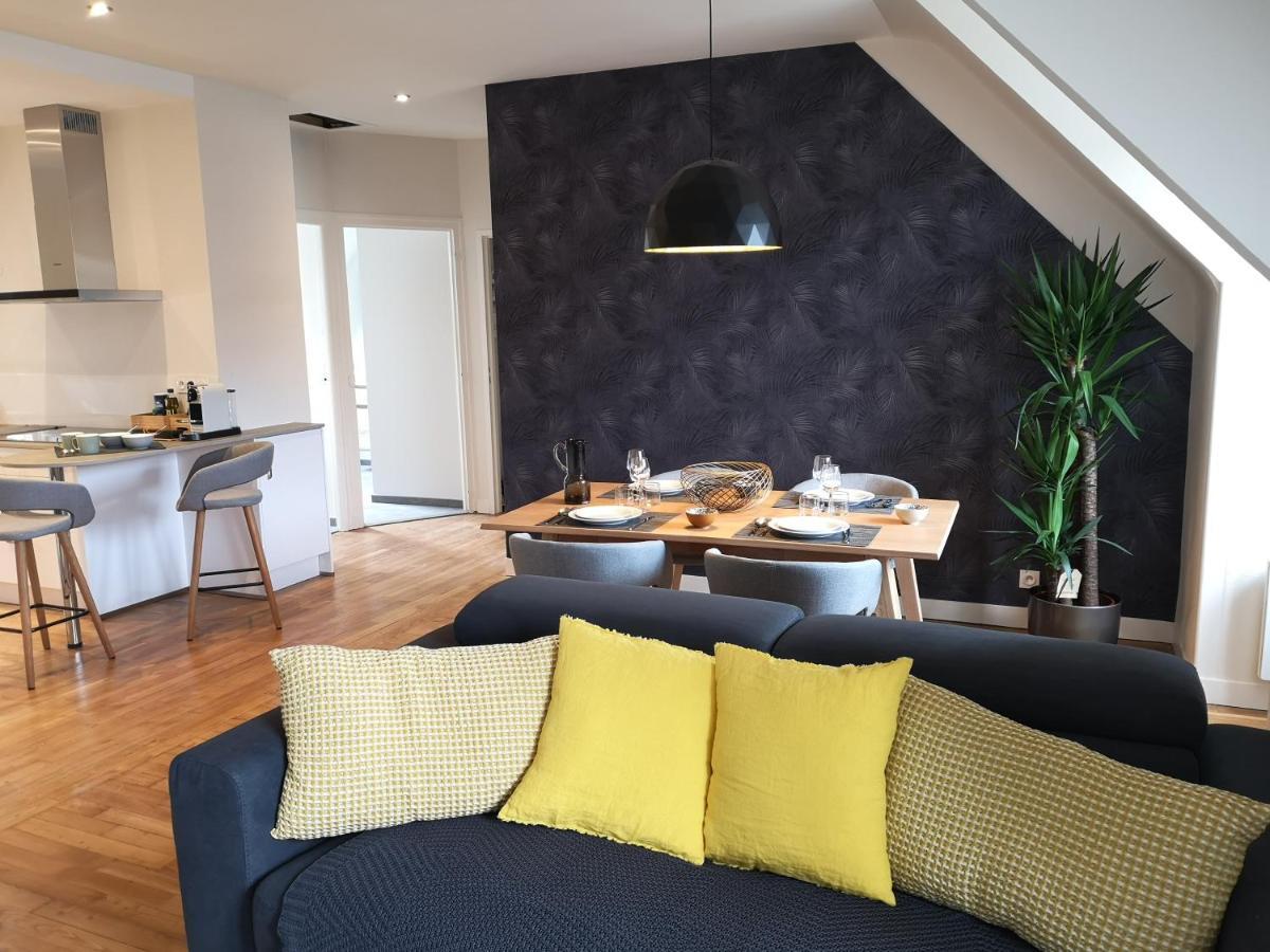 T2 Premium A Un Pas De La Gare Appartement Rennes Buitenkant foto