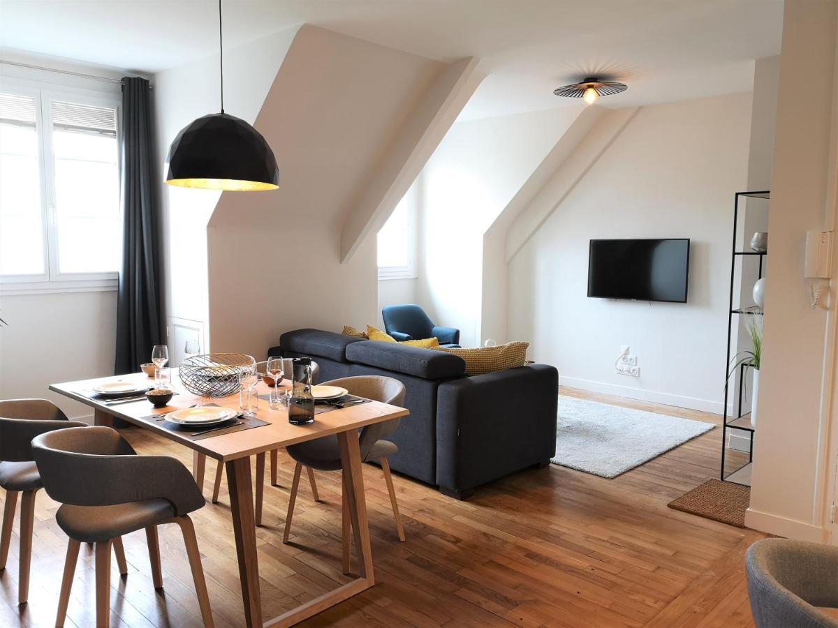 T2 Premium A Un Pas De La Gare Appartement Rennes Buitenkant foto